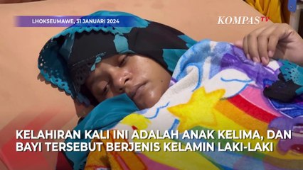 Pengungsi Rohingnya Melahirkan Anak Kelimanya di Aceh, Sepanjang  Januari Ada 3 yang Bersalin