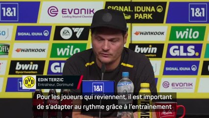 Dortmund - Terzic : "Nous n'avons plus de temps à perdre"