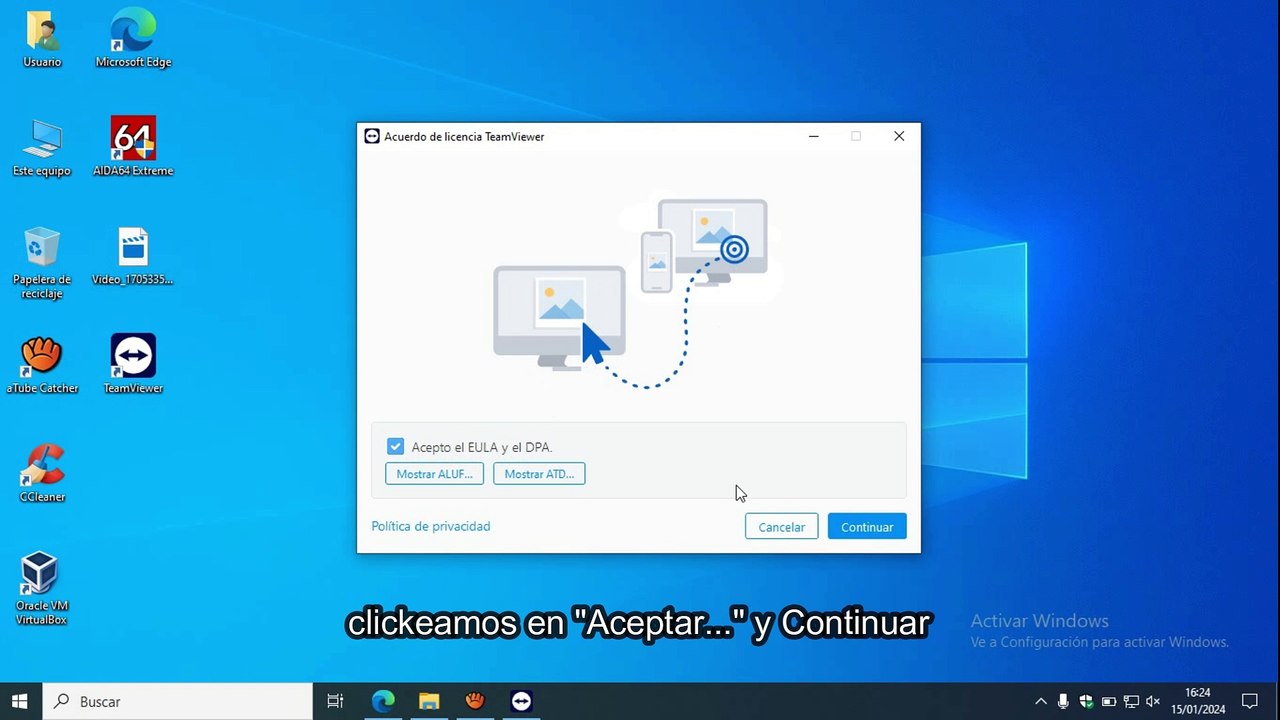 como instalar programas de acceso remoto
