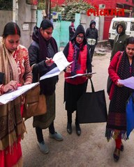 मराठा सर्वेक्षणासाठी होतोय विद्यार्थ्यांचा वापर, धक्कादायक व्हिडीओ बघाच