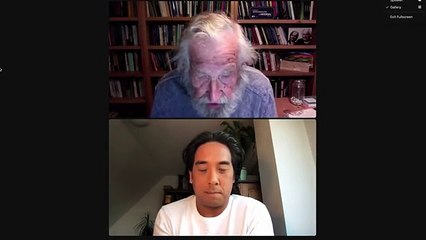 Noam Chomsky, in an interview this week, says fortunately there is one person who is pushing for a diplomatic solution to the war in Ukraine