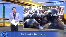 Police Forcibly Disperse Thousands of Protestors in Sri Lanka