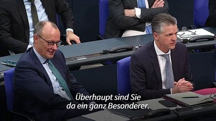 Scholz nennt Merz eine "Mimose"