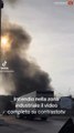 Incendio nella zona industriale (31.01.24)