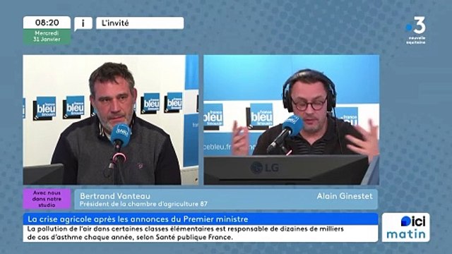 Le président de la chambre d'agriculture de Haute-Vienne demande des décisions fortes de l'État