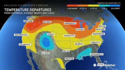 下载视频: AccuWeather's 2024 US spring forecast