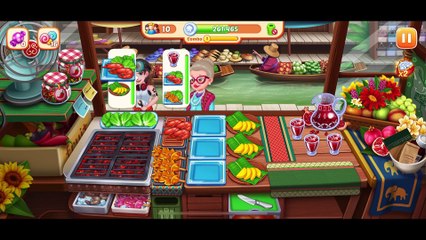 [Miniriceto]Game Play _ Crazy Diner -Mango Sticky Rice- Lv 1224-1226