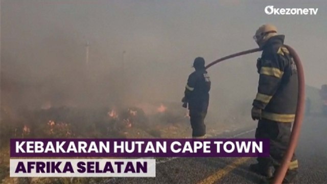 Penduduk Dievakuasi dari Kota-kota Pesisir dekat Cape Town akibat Kebakaran Hutan