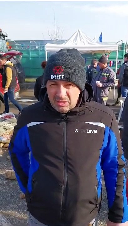Occupation des plateformes à Choisey et Rochefort sur Nenon - 31-01-2024