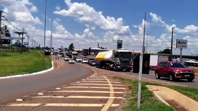 Pré-Show Rural: Adequações na rodovia BR-277 geram congestionamento no Trevo Cataratas