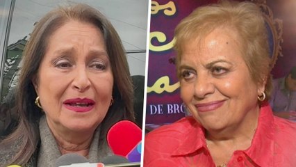 Desconsolada, Daniela Romo y otros famosos dieron el último adiós a Tina Galindo