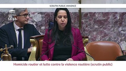 L'Assemblée nationale vote pour la création d'un "homicide routier"