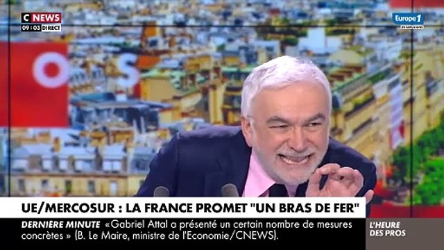 Pascal Praud recadré par son chroniqueur sur CNews
