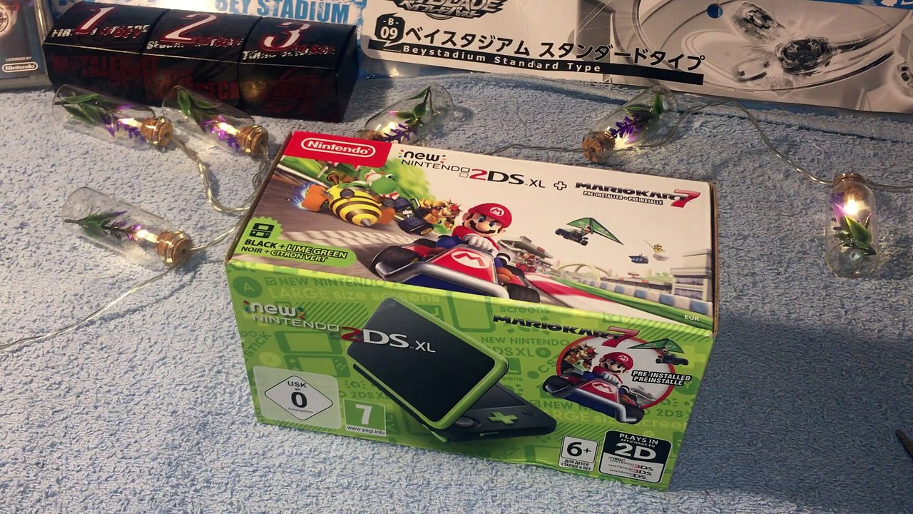 Nintendo 2DS XL unboxing! | Beyblade Zenin!
