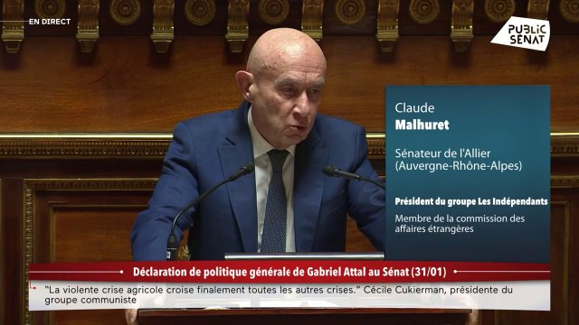 « Le reflux du populisme d’extrême gauche lui ouvre boulevard à Marine Le Pen», pour Claude Malhuret