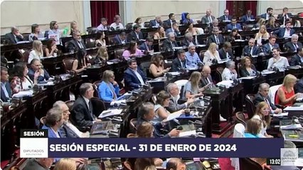La moción para que la Ley Ómnibus vuelva a comisiones no se aprobó
