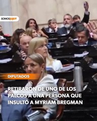 Retiraron de uno de los palcos a una persona que insultó a Myriam Bregman