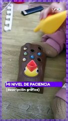 Bebé pierde la paciencia y se vuelve viral en TikTok