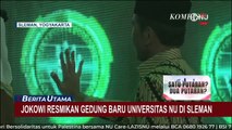 Kata Jokowi saat Resmikan Gedung Baru Universitas NU di Sleman