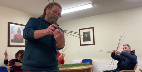 Crosóg Bhride/St. Brigid's Cross making workshop at Pilot’s Row