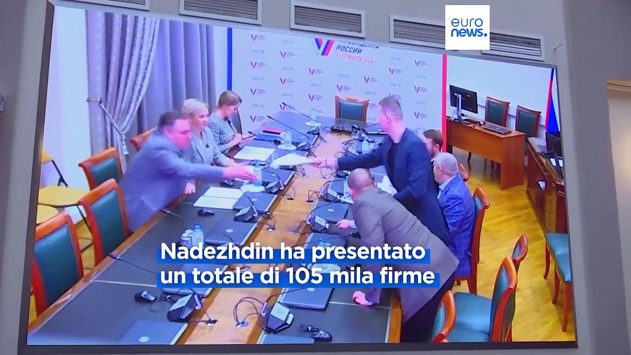 Elezioni in Russia: Nadezhdin, possibile rivale...