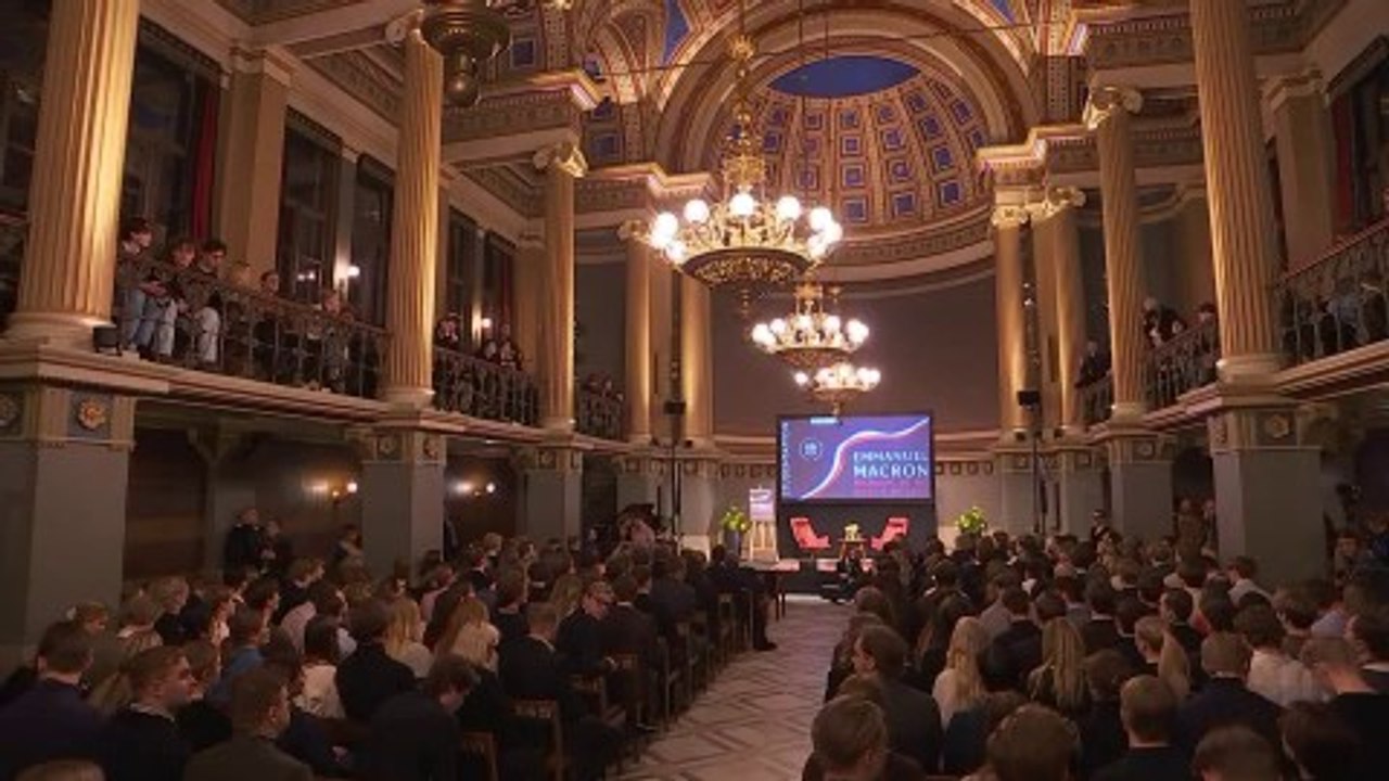 Suivez en direct les échanges sur l'Europe entre Emmanuel Macron et les étudiants de l'université de Lund en Suède