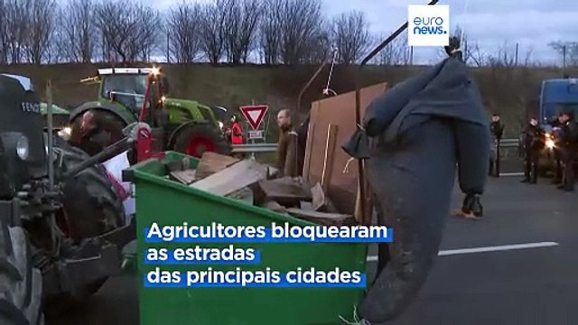 Agricultores voltam a bloquear o trânsito nas capitais europeias