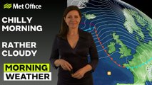 Met Office Morning Weather Forecast 01/02/24 - Cloud building from the west