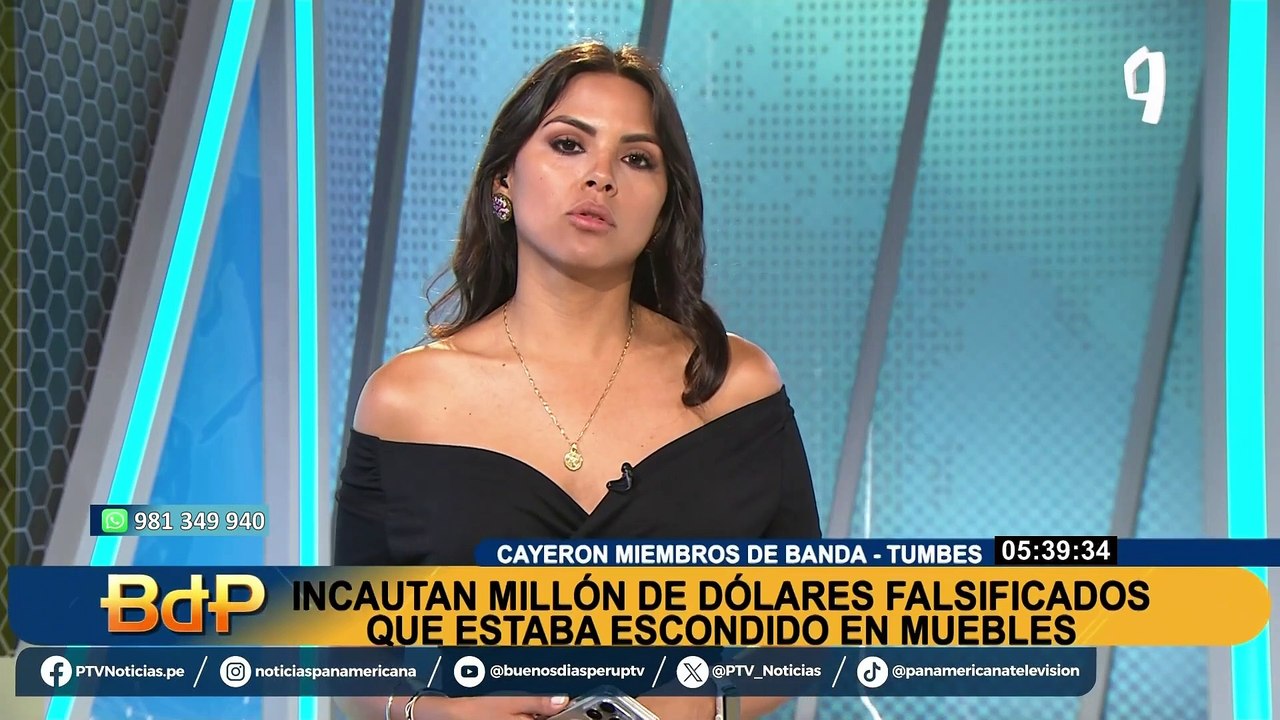 Tumbes: hallan más de medio millón de dólares falsificados dentro de muebles