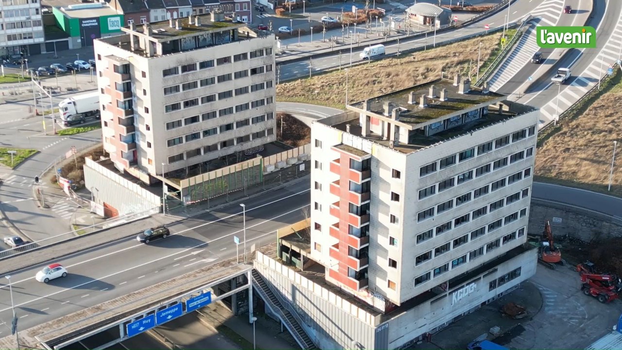 Démolition des tours de Jemeppe à Seraing, la date officielle du premier coup de pelleteuse est prévue le lundi 12 février 2024