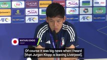 Endo determined to win Asian Cup before Klopp leaves Liverpool