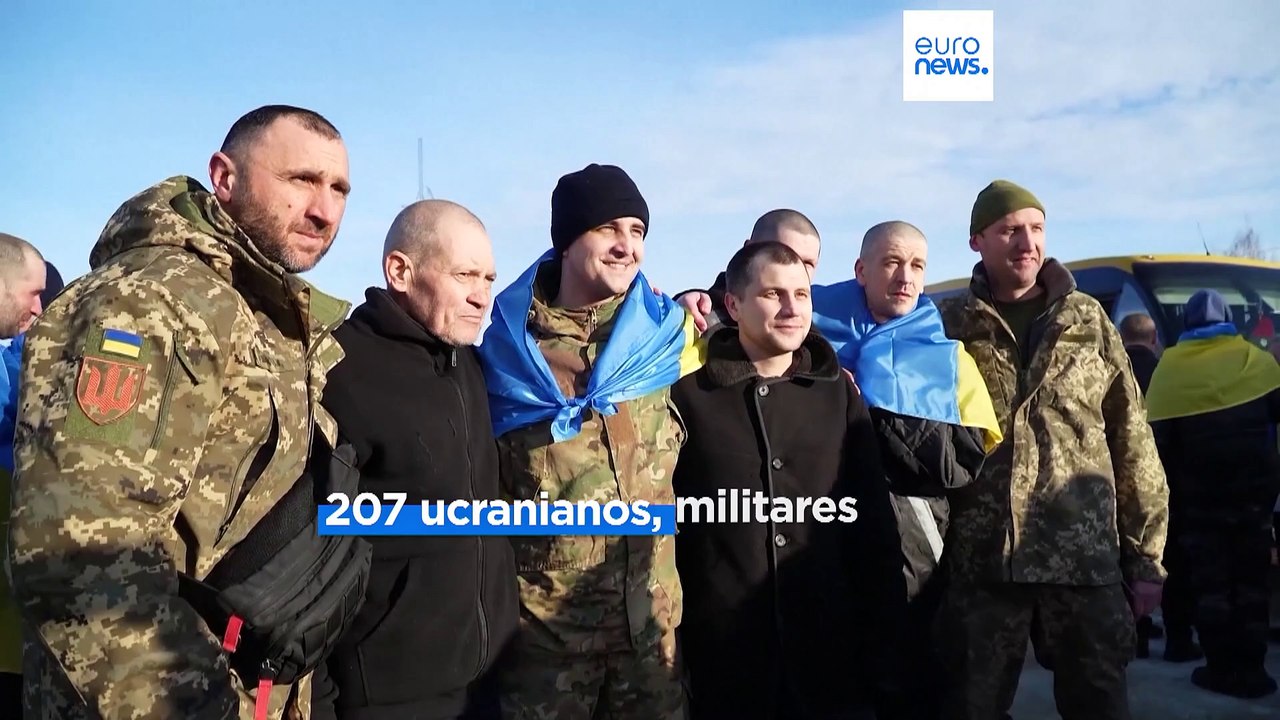Ucrania y Rusia intercambian prisioneros de guerra en un clima de alta tensión
