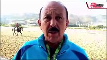 Hipismo: Entrenador Jesús Romero Rojas, lleva la línea de Gaceta Hípica para el domingo con la monta de Ángel Alciro Castillo..