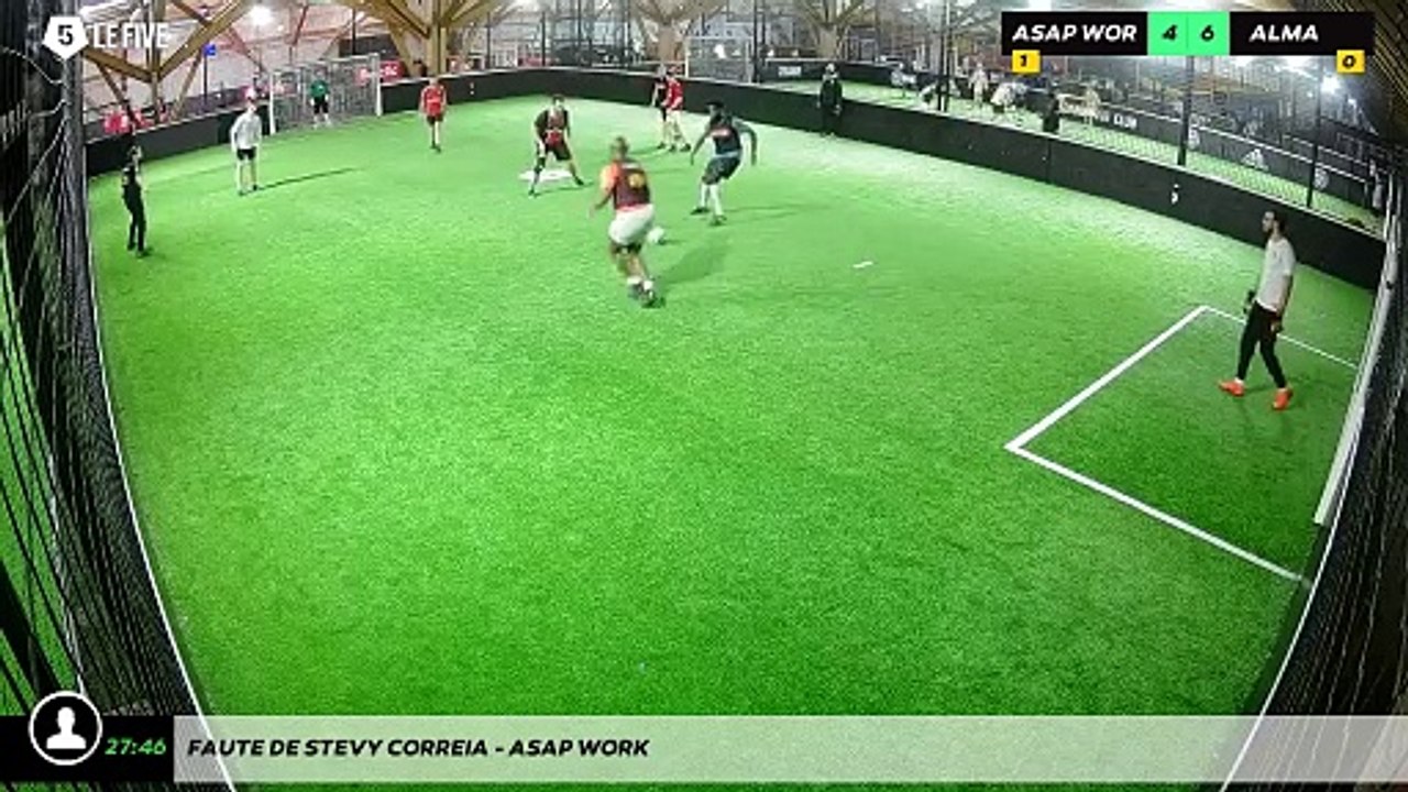 Faute de Stevy Correia - ASAP WORK