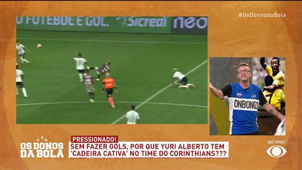 Neto perde a linha com domínio de 'barriga' de Yuri Alberto: Como que passa bola de umbigo?