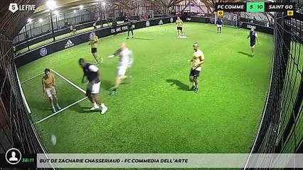 But de Zacharie chasseriaud - Fc commedia dell’arte