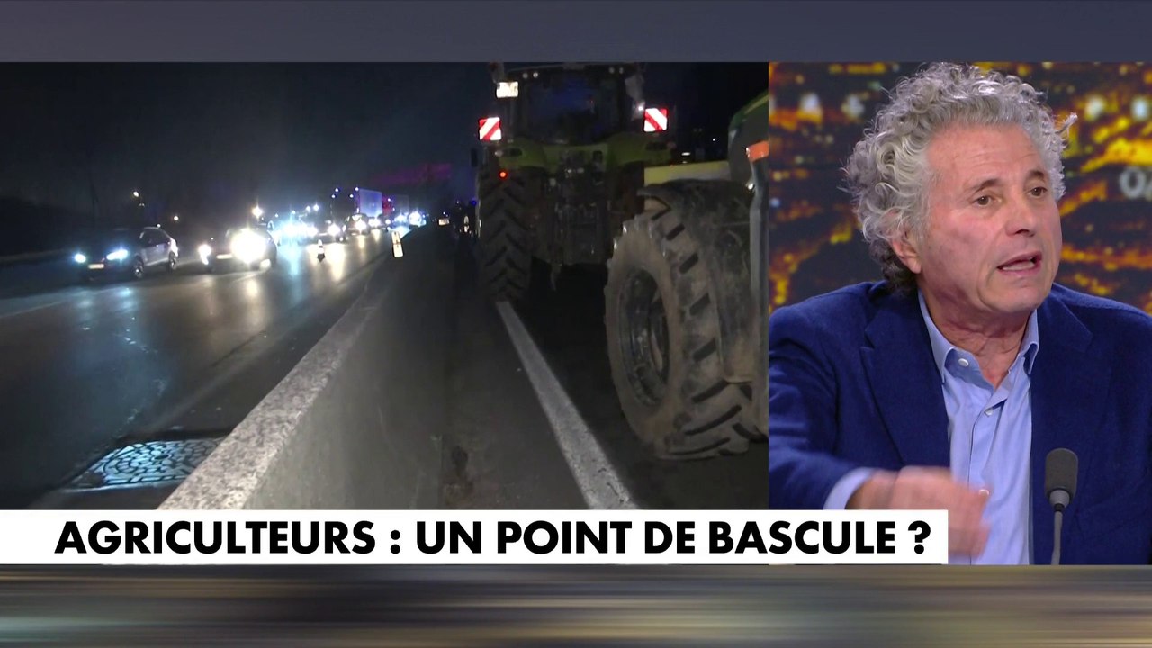 Gilles-William Goldnadel : «Je vous dis que les paysans ont la cote, notamment, car ils n'utilisent pas la violence»