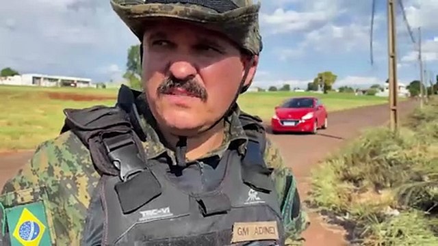 Fios de cobre furtados são recuperados pela GM em local de incêndio no Esmeralda