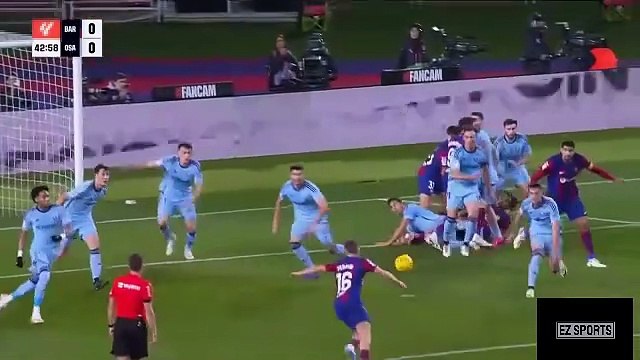 Barcelona vs Osasuna 1-0 Highlights & All Goals 2024 HD Vitor Roque Goal