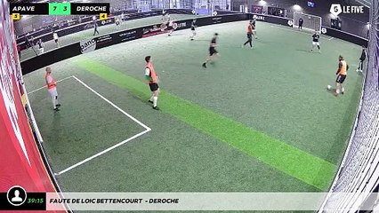 Faute de Loic BETTENCOURT  - deroche