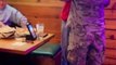 Daughter Surprises Father At Restaurant After Returning From Deployment