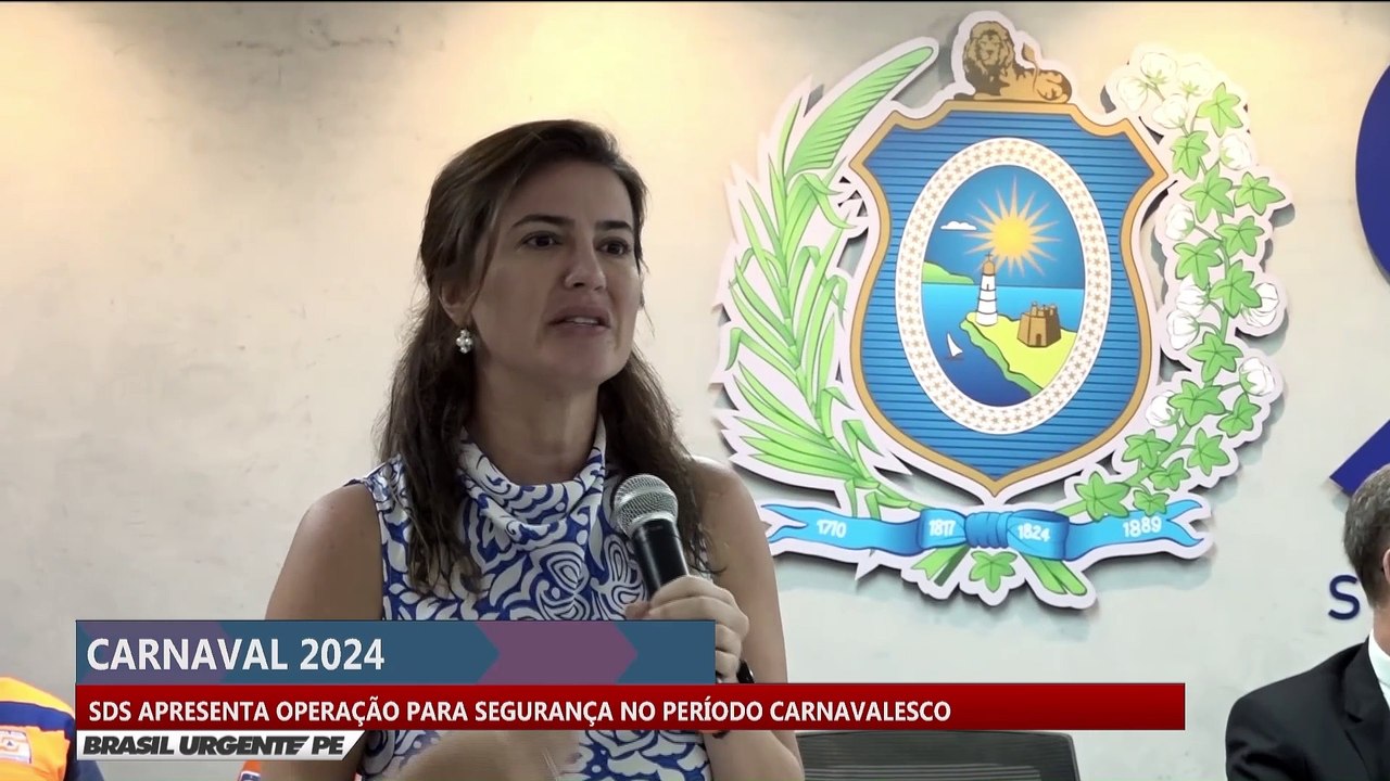 SDS apresenta operação para segurança no período carnavalesco