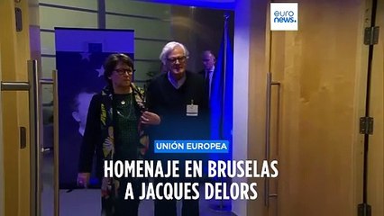 Homenaje en Bruselas a Jacques Delors, promotor del euro y del programa Erasmus