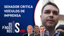 Comentaristas analisam falas de Flávio Bolsonaro sobre operação da PF no caso Abin