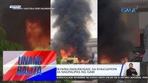 Daan-daang pamilyang nasunugan, sa evacuation center at kalsada nagpalipas ng gabi | UB