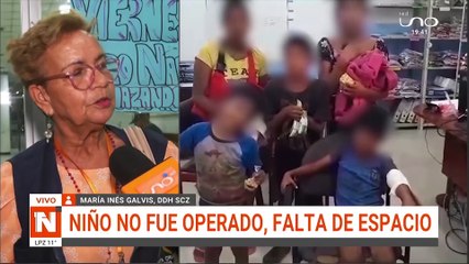 unidad móvil niño maltratado debe ser operado