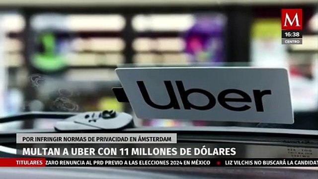 Países Bajos multa a Uber con 10 millones de euros por violaciones de privacidad