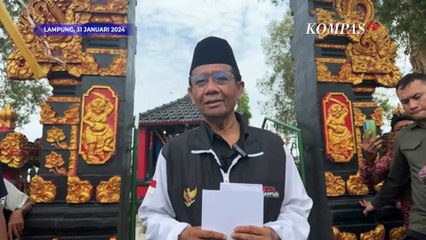 Video herunterladen: Respons Jokowi soal Mahfud MD Mundur Sebagai Menko Polhukam