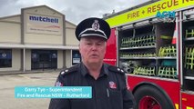 WATCH: Fire and Rescue NSW debrief after Maitland blaze