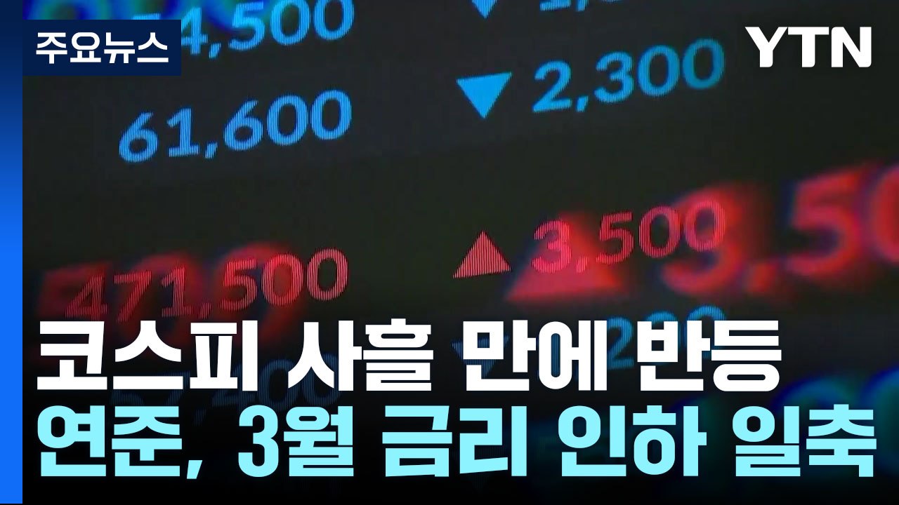 美 금리 동결 결정에도 코스피 '선방'...코스닥 낙폭 확대 / YTN
